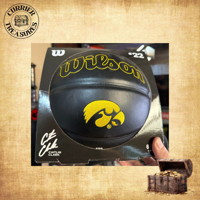 Caitlin Clark Iowa Jersey Retirement Limited Edition Wilson Basketball