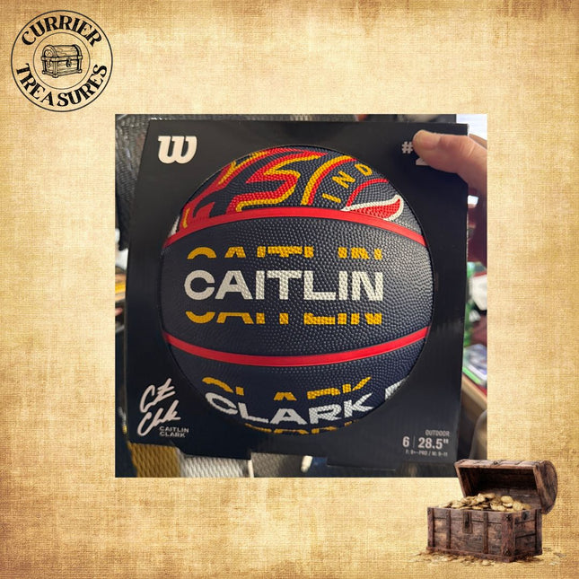 Caitlin Clark Fever Rising Wilson Basketball Size 6